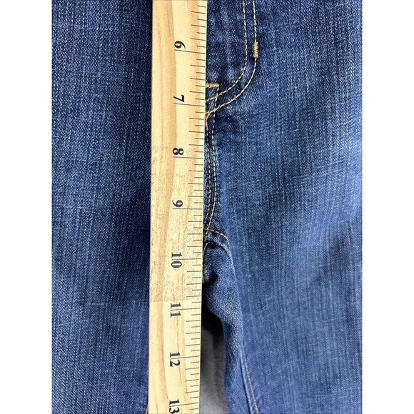 Gap Women's 10 Low Rise Boot Cut Ankle Blue Jeans Classic Flare Western Y2K 90s - Picture 10 of 12